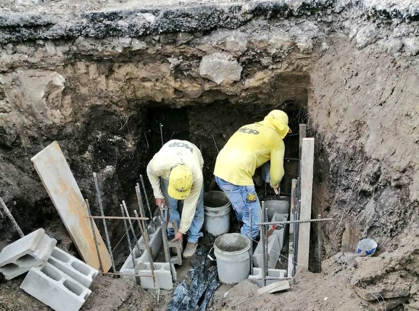 MOP ESTÁ POR CONCLUIR OBRAS DE PROTECCIÓN EN CALLE DE COLONIA ESCALÓN