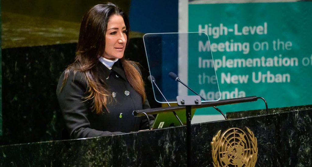 Ministra de Vivienda expuso ante la Asamblea General de la ONU la Nueva Agenda Urbana en El Salvador