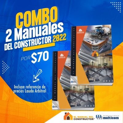 SUPER PROMOCIÓN COMBO EL MANUAL DEL CONSTRUCTOR 2022