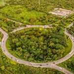 Avanza 50% construcción de paso multinivel del redondel Integración