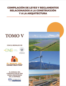 Compilación de leyes y reglamentos relacionados a la construcción y a la arquitectura TOMO 5 Versión digital