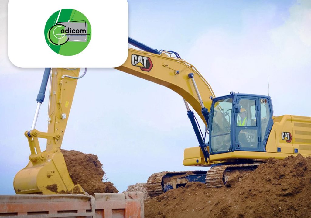 Alquiler de pala mecánica 320 GC – Caterpillar | Adicom