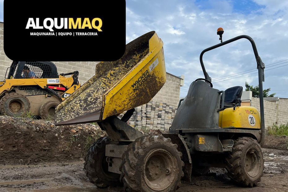 Alquiler de dumper en El Salvador, el manual del constructor y alquimaq