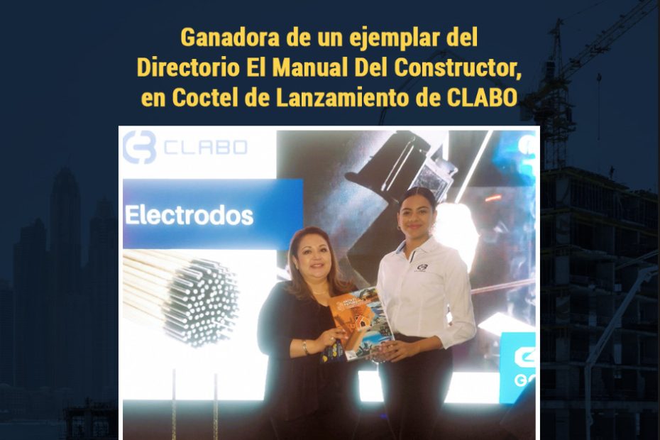 ¡Felicidades a los afortunados ganadores de ejemplares de El Manual el Constructor en el evento de lanzamiento de CLABO!
