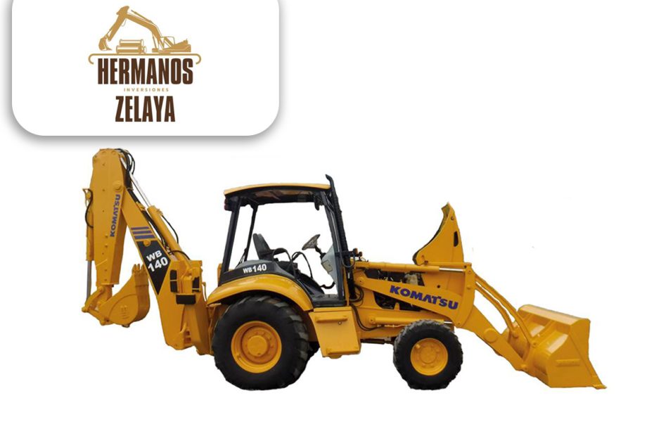 Alquiler de Retro Excavadora Modelo W140-2 Komatsu| Zelaya Hermanos Inversiones