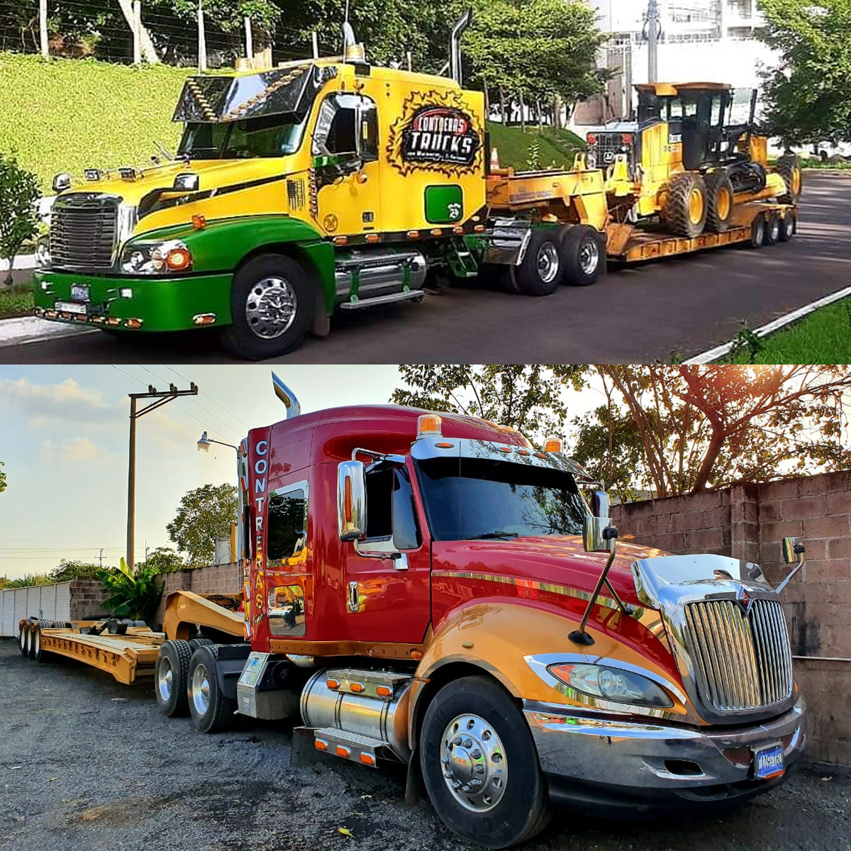 Alquiler de camiones y maquinaria - Contreras Trucks