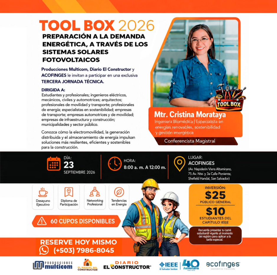 Tercera Jornada Técnica ToolBox 2026 (Estudiantes y socios ACOFINGES) - Imagen 3