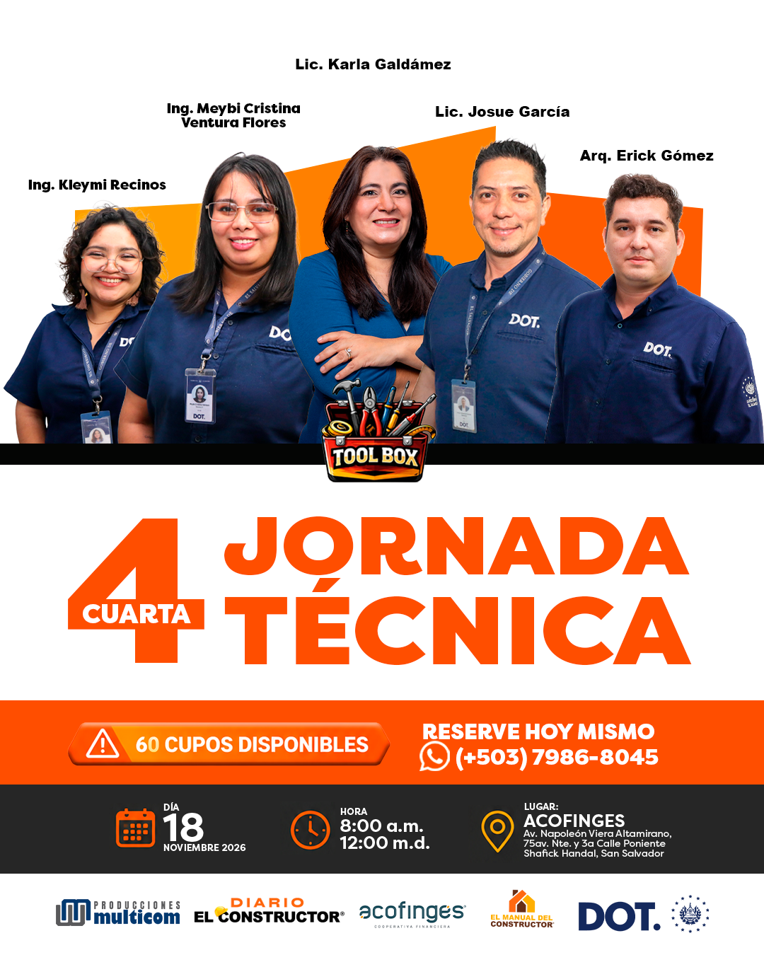 4.ª Jornada Técnica TOOLBOX 2026